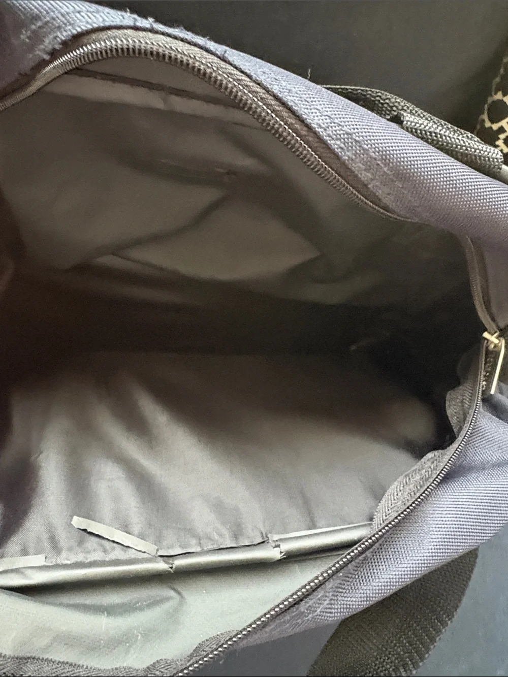 Forcast Men's Navy Blue Laptop Messenger Bag